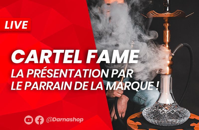 Cartel Fame : test de la chicha de luxe CARTEL avec diffuseur modulable